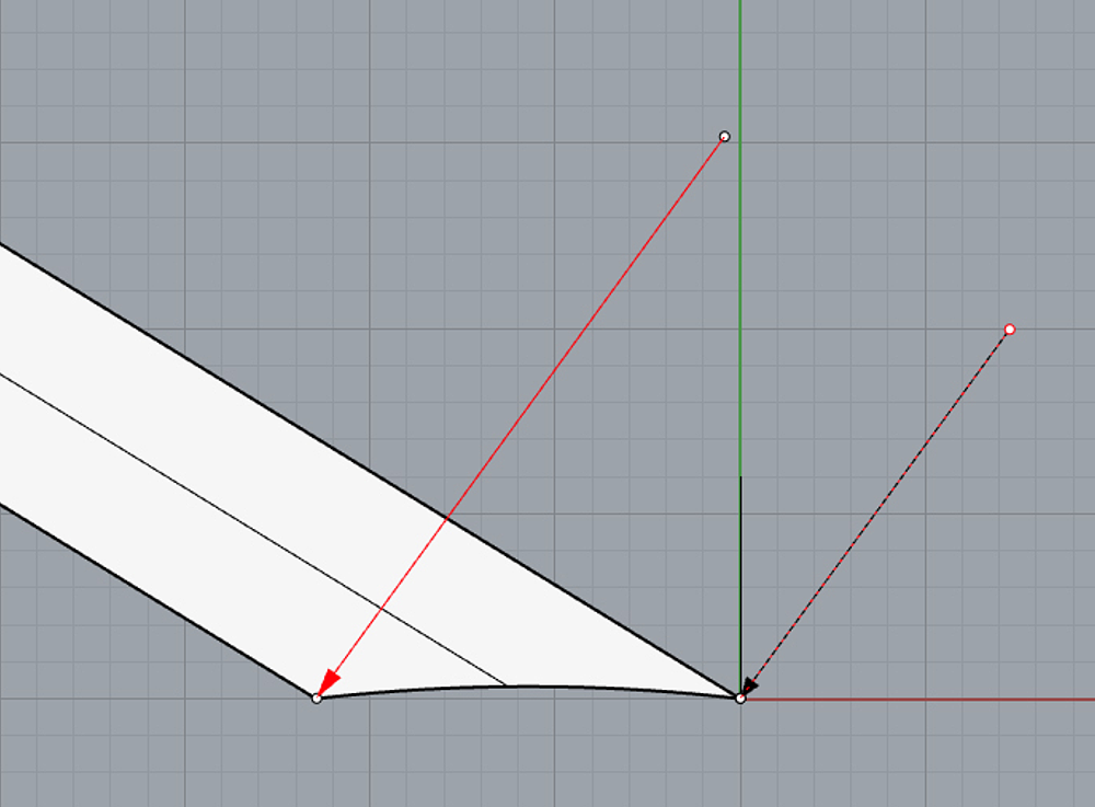 Tipping points with a hollow bevel (somewhat more tangible)