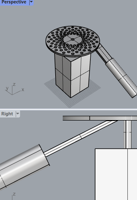 Looking through grinder - popular with violin makers