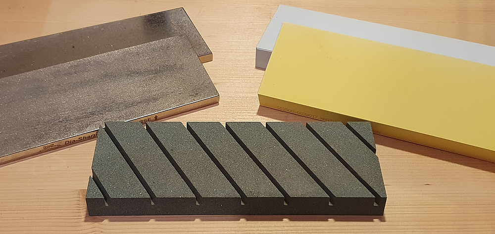 Diamond and artificial stones (and a dressing stone)